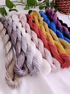 50g Hank 100% Natural Linen DK Weight Hand Knitting Crochet Yarn For Summer Garments Soft And Cool