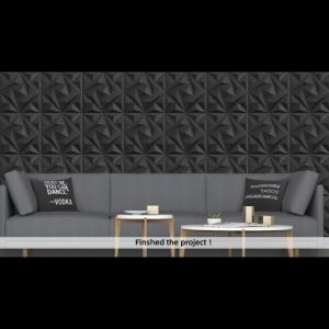 3D Wall Design Wall Sticker PVC Panel Diamond Design Wallpaper Design Home Decor Wall Decor