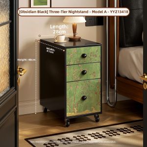 MR ART | Retro Portable Drawer Cabinet