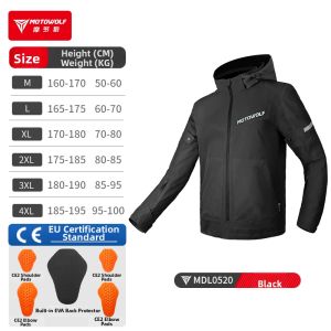 Motowolf | All Seasons Casual Windproof Anti-Fall Cold-Resistant Motorcycle Suit