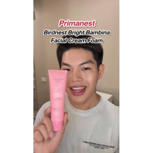 PrimaNest Birdnest Bright Bambina Facial Cream Foam 120 g พรีมาเนสท์ ไบรท์ เเบมบิน่า เฟเชี่ยล ครีม โฟม