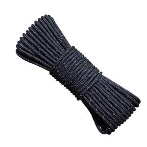 10 mét - Dây Dù tròn 2.5mm có lõi phối sợi phản quang chắc chắn dùng cố định đồ vật túi rút