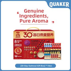 Quaker | Ready-to-Eat Nutritious Oatmeal Breakfast Gift Box