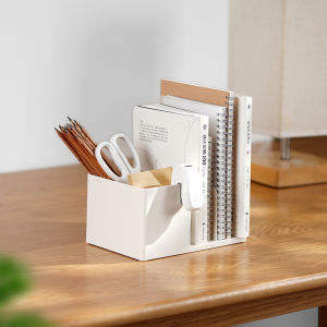 Office Desktop Document Storage Box Student Stationery Pen Holder Organizer Basket Book Stand Dormitory Pencil Case Organizer
