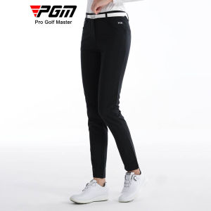 PGM Women Golf Pants High Elastic Soft Trousers for Ladies Spring Summer Breathable Sports Golf Pants Casual Pencil Sweatpant