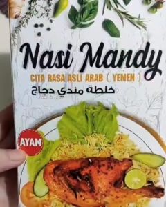 Alnoor Rempah Nasi Arab Nasi Mandy Ayam Kabsah Mandy Kambing Nasi Basmati Rice 500g