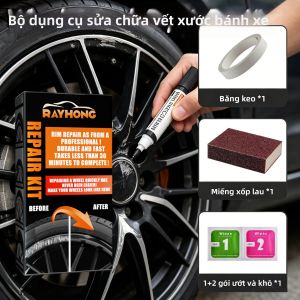 Bộ Dụng Cụ Sửa Chữa Vành Xe Hơi Bút Xóa Vết Xước Vành Hợp Kim Vật Tư Phục Hồi Vành Xe Hợp Kim