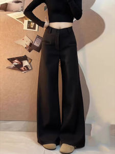 2026 Spring New Fashion High Waisted Slim Fit Flared Suit Pants