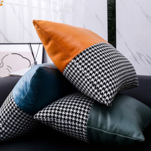 New Chevron and Tech Fabric Pillow Cover