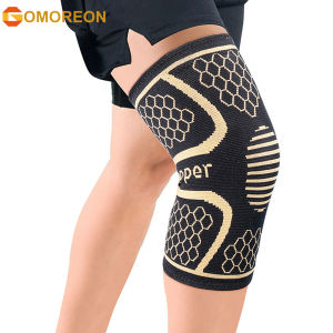 1Pcs Sports Copper Knee Brace for Arthritis Pain Relief and Support knee sleeve Compression for Fitness Workout