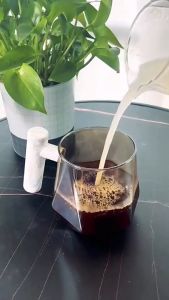 Electric Mixing Cup Glass Coffee Juice Milk Automatic Stirring Cup For Bedroom Office Coffee Cup Water Creative Powder Stirring