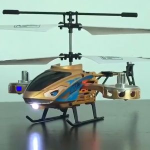 KolMarket Remote Control Pesawat Induksi 5CH Helikopter Suspensi Tahan Jatuh Pengisian Pesawat Ringan Hadiah Ulang Tahun Anak Laki-laki