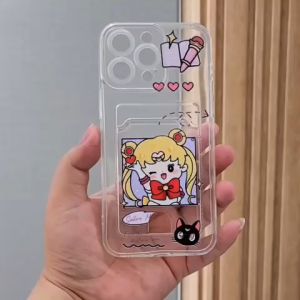 Case Slot Kartu / Card Case Bening Gambar CC-01 Oppo A5 Pro Oppo A38 4G Oppo A18 Oppo A98 5G Oppo A3 Pro Oppo A3X Oppo A3 Nfc