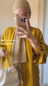 ATASAN KEMEJA TUNIK SLIT OVERSIZE FAHIRA BAHAN RAYON TWILL