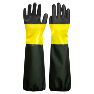 Long Thick Waterproof Dirtyproof Anti-wear Non-slip Protective Work Gloves