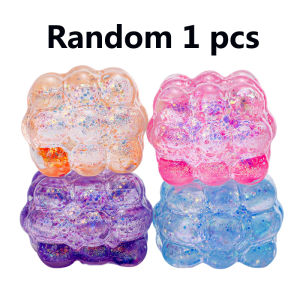 Chiikawa | Squishy Shining Brightly Cube Maltose Squeeze Toy Stress Relief Squishy Slow Rise Squishy Sensory Colored Stress Ball Party Gift