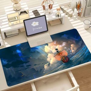 One Piece | Anime O-One P-Piece Mouse Pad Anti Slip Rubber Edge Locked Thickened Laptop Gaming Desk Mat