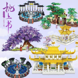 Lele Brother | Bộ Xây Đồ Chơi Hình Tượng Sách Gối Tam Sinh Tam Thế