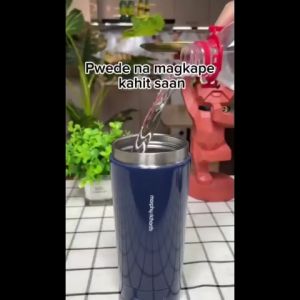 Original Portable Electric Thermos 400ml Automatic Thermos Tumbler Water Heater Bottle Stainless Steel Kettle