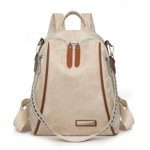 TANFAN | Fashionable Korean Style Womens Versatile Commuter Backpack Soft Leather