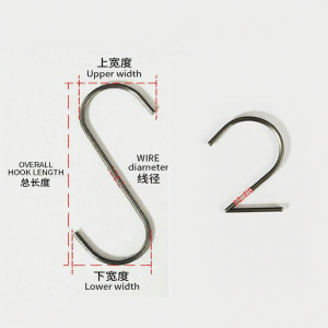 Industrial Sprayed Electroplated and E-Coating Steel Hook