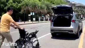 【Garansi satu tahun】Kursi Roda Elektrik Full Otomatis