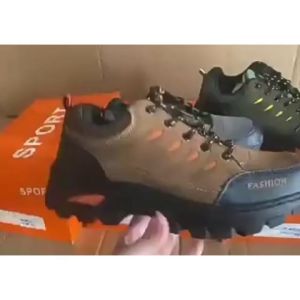 Sepatu Safety Boots Pendek Pria Sepatu Gunung Outdoor Trail Running Shoes Import