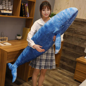 Blue Whale Shark Fish Boy Children Birthday Christmas Gift Stuffed Plush Toys Sleeping Pillow