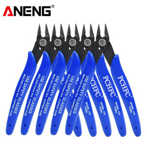 ANENG | 1/2/5pcs Universal Diagonal Pliers DIY Electronic Pliers ANENG Diagonal Side Cutting Nippers Wire Cable Cutter 3D Printer Parts