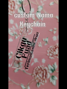 Hadiah Hari Guru 2025 Custom Nama Keychain | Teachers Day Keychain 2025 Custom Name - Special Gift For Teachers