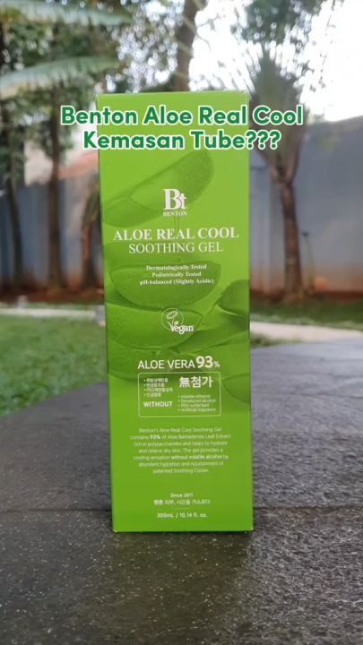 BPOM] BENTON Aloe Real Cool Soothing Gel 300ml | Lazada Indonesia