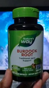 Natures Way Burdock Root 950 mg 100 Vegan Capsules Traditional Joint Support Antioxidant