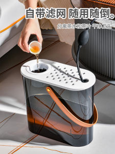 Thùng Đựng Trà Chia Rác Văn Phòng Bộ Trà Gốm Sứ Lọc Rác Thùng Đựng Nước Chè Gia Đình Bàn Trà Văn Phòng Thùng Rác Nước Thải