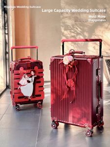 MIGEBAO | Red Wedding Gift Luggage