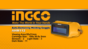 INGCO AUTO DARKENING WELDING GOGGLE AHM112