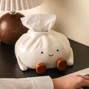 Aesthetic Creamy Style Tissue Box Decoration