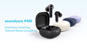 Soundcore P40i Smart ANC True Wireless Earbuds Noise Cancelling Heavy Bass IPX5 Wireless Charging