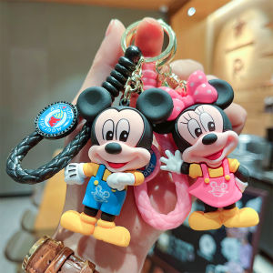 Classic Mickey Minnie Donald Duck Keychain Anime Doll Pendant Backpack Valentines Day Gift