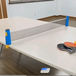 Portable extendable standard ping-pong net frame suitable for indoor and outdoor use can support ping-pong