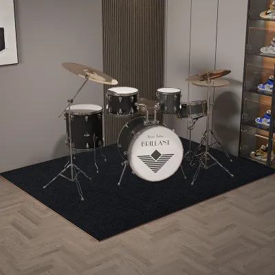 YOUPAN |Household Drum Set and Piano Soundproofing and Noise-Reducing Floor Mat