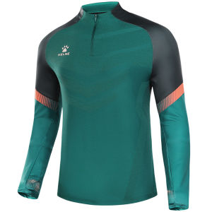 Kelme | Long Sleeve Custom Knit Half Zip Thumbhole Sweatshirt