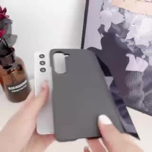 Fashion Slim Plastic Shockproof Phone Case for Samsung Galaxy Z Fold 8 Ultra 7 6 5 4 3 Mirror Book Stand Protective Smart Cover