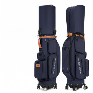 PGM GOLF | Hard Shell 4 Wheels Golf Travel Bag