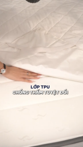 Tấm Bảo Vệ Nệm đủ size chống thấm chống bụi bẩn nấm mốc hiệu quả thoáng khí khử mùi hàng chính hãng À Ơi Concept
