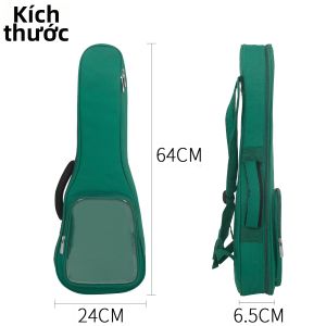IRIN | IRIN 23 Inch Đàn Ukulele Ba Lô Oxford Chống Thấm Nước Đệm Đàn Guitar Túi Chống Bụi Di Động Đeo Vai Túi Xách Cho Đàn Guitar Nhỏ