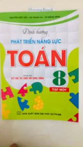 Sách - Định Hướng Phát Triển Năng Lực Toán 8 - Tập 1 (Bám Sát SGK Kết Nối Tri Thức Với Cuộc Sống) (BT)