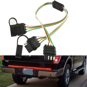 One Trailer Two American Four Core Trailer Plug Wire Headlight Power Connection Wire