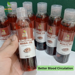 Alingatong Herbal Oil by Mark and Marias 100ml Herbal Massage Oil Helps Relieve Muscle Tension & Fatigue Natural Anti Inflammatory Properties Deeply Moisturizes Skin Supports Relaxation & Stress Relief Enhances Blood Circulation Fast Absorbing Non Greasy