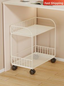 Mobile Under-Table Storage Cart