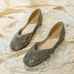 MIFEI | Glitter Rhinestone Flat Loafer
